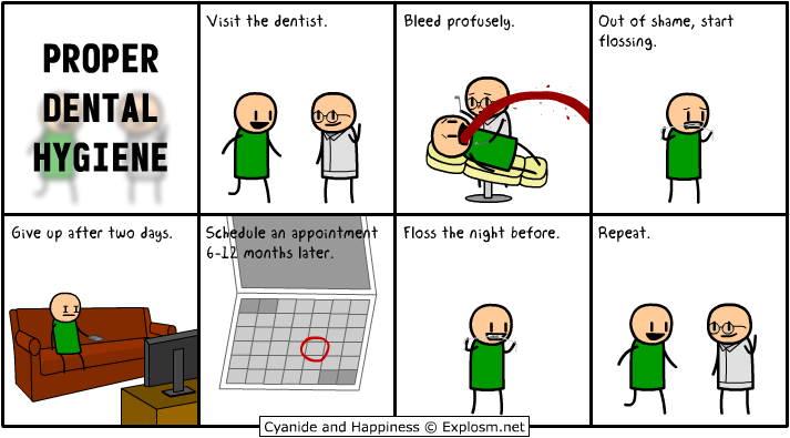 Cyanide and Happiness, a daily webcomic